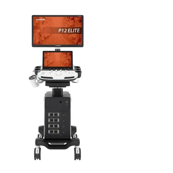Monitor LED de 21.5 pulgadas Sonoscape P12 Elite mejorado con sistema de ultrasonido doppler en color 4D y Auto EF.