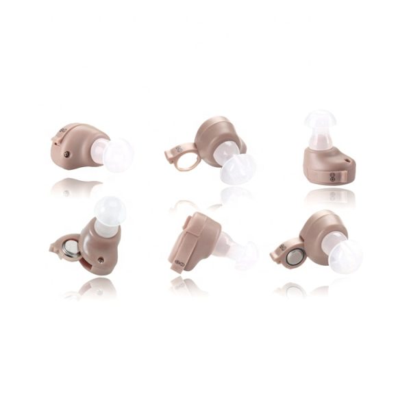 NUEVO Audífono para sordera en el oído interno Mini Invisible ITE Amplificador de sonido para sordera MSLZP08
