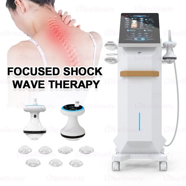 Nuevo Dispositivo de Terapia de Ondas de Masaje Focalizado en Choques para Alivio del Dolor Máquina de Ondas de Masaje Focalizado MSLST71
