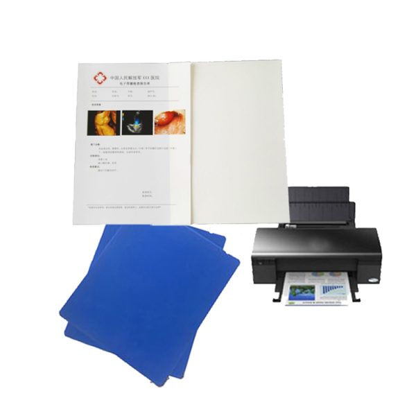 Película seca de imagen médica de inyección de tinta blanca a base de PET de 180 micras para rayos X y ultrasonido MSLD915