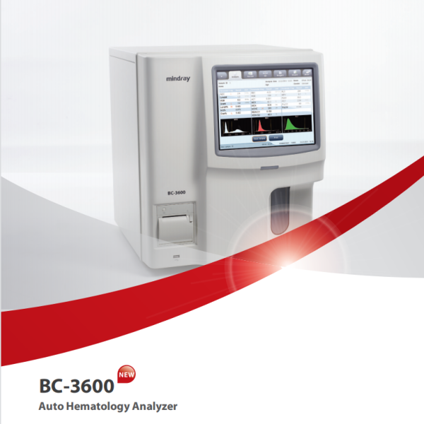 Analizador hematológico Mindray BC-3600 Máquina CBC para analizador de sangre