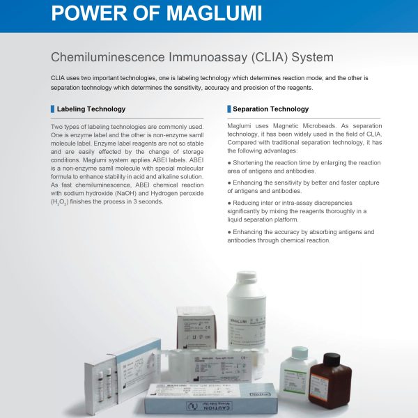 Maglumi 600 Analizador de Inmunoensayo por Quimioluminiscencia Automático Sobresaliente