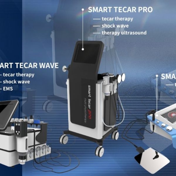 Máquina de ondas de choque de adelgazamiento corporal inteligente B.S.D.CA820 de terapia de ondas de choque 3 en 1 Ret Cet Smart Tecar de 2022.