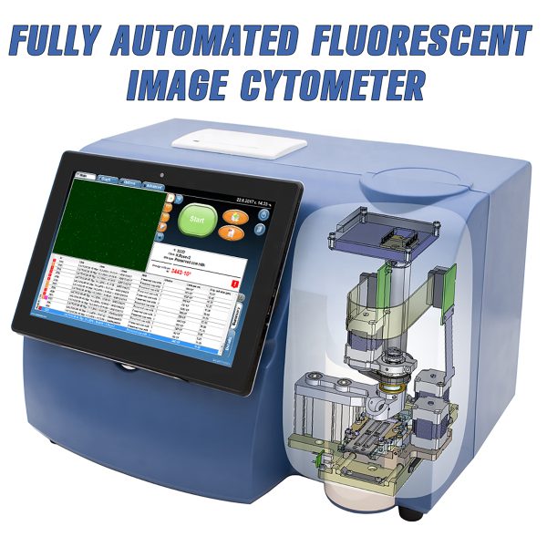 Contador de células somáticas veterinarias, citómetro de imágenes fluorescentes automático B.S.D.EF927