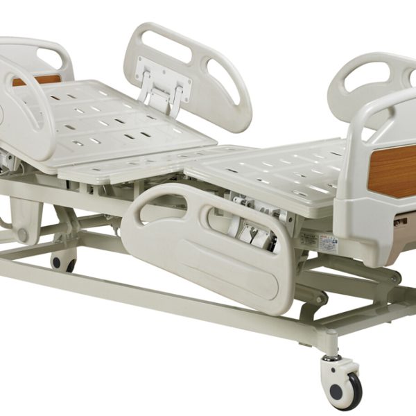 Cama de hospital eléctrica plegable de 5 funciones para la sala de cuidados intensivos médicos B.S.D.HB09