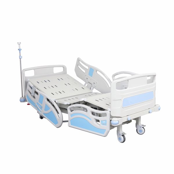Fábrica Cama plegable usada Cama de hospital eléctrica de 5 funciones para UCI B.S.D.HB30