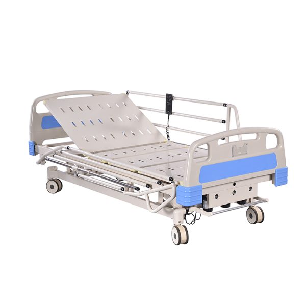 Muebles de hospital baratos Cama de hospital manual de tres funciones Clínica de UCI Cama de hospital eléctrica médica Cama de hospital de enfermería B.S.D.HB31