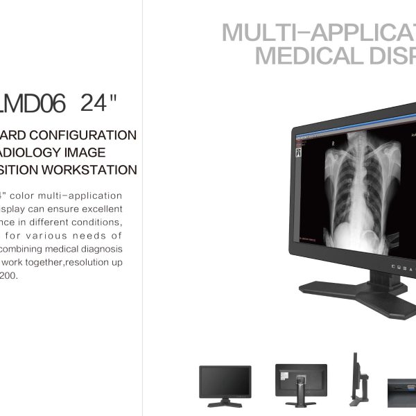 Pantalla médica multiaplicación de 24 pulgadas MSLMD06