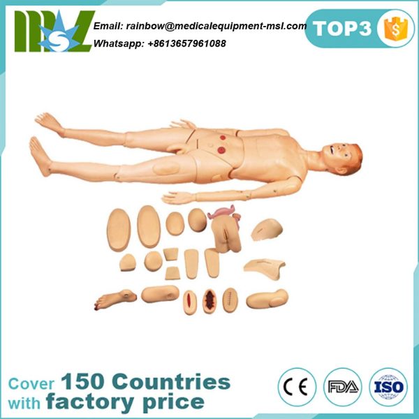 Maniquí avanzado de enfermería de trauma de función completa (masculino) B.S.D.-H135
