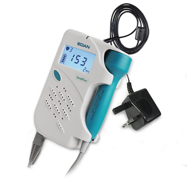 Certificado CE Monitor fetal Doppler portátil de ultrasonido manual Edan para el corazón del bebé Edan-SONOTRAX