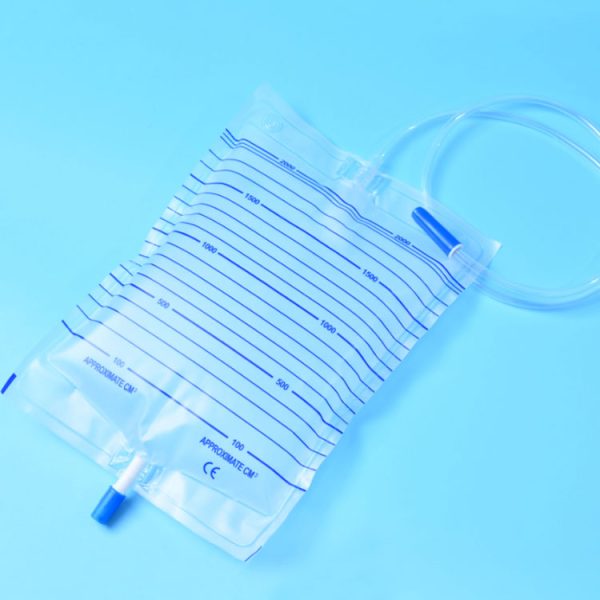 Precio de bolsa de orina médica de 2000 ml de lujo Bolsa de drenaje de colección de orina para adultos MSLDM645