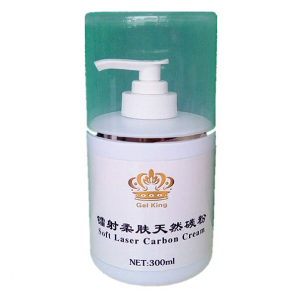 Proveedor chino de crema de carbono láser suave 50/100/300g para muñeca negra para tratamiento con láser MSLCC01-300