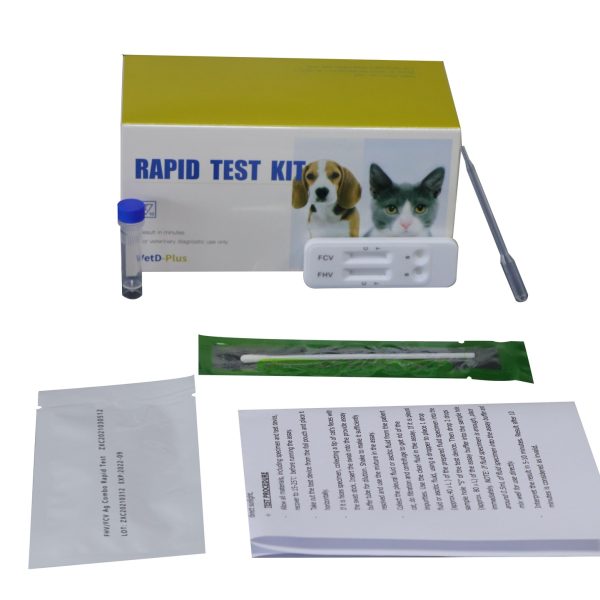 Prueba combinada de anticuerpos IgG contra el virus de la panleucopenia felina / herpesvirus / calicivirus FPV / FHC / FCV MSLDH42B