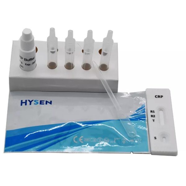 Prueba/Diagnóstico Rápido Cuantitativo de Proteína C Reactiva Crp Portátil/Kit/Tira/Casete/Caja MSLRPA86