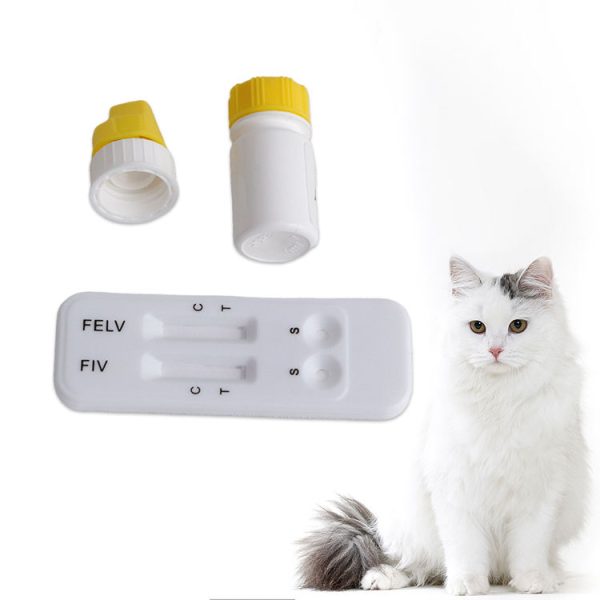 Prueba rápida combinada de alta eficiencia para FIV Ab/FeLV Ag (FIV-FeLV) MSLDH19B