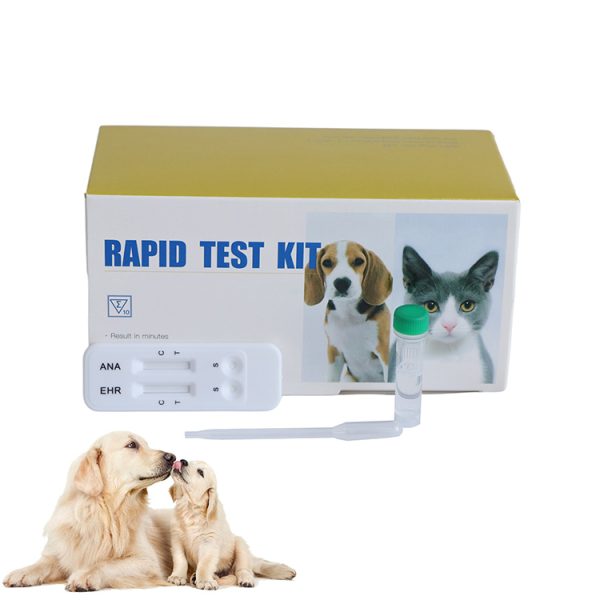 Prueba rápida de combinación de anticuerpos de Ehrlichia / Anaplasma para mascotas MSLDH50B