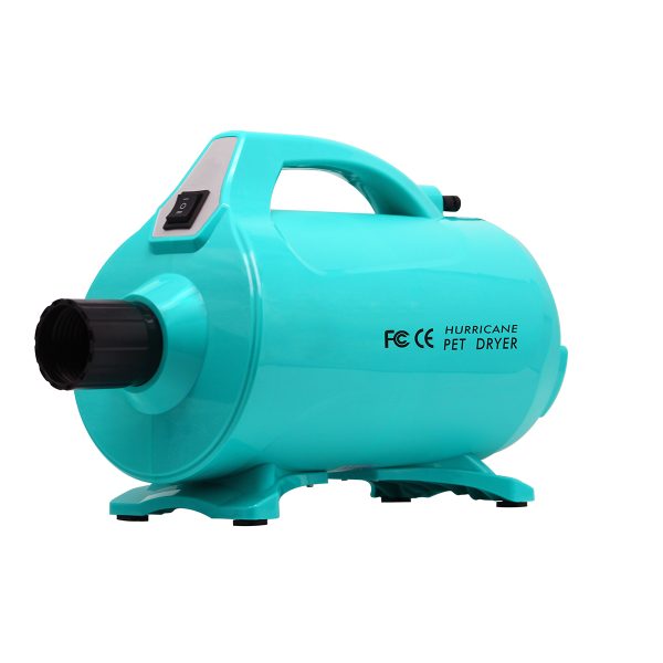 Secador de pelo para mascotas de bajo ruido Máquina de soplado de agua para el cabello con velocidad del viento de 75 m/s Equivale a 2 motores MSLVH09