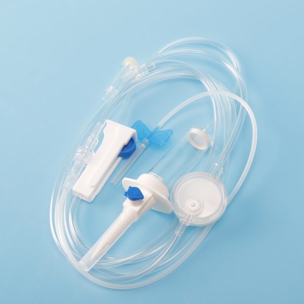 Set de infusión intravenosa estéril desechable con filtro de precisión de 0,2 0,5 micrones MSLD850