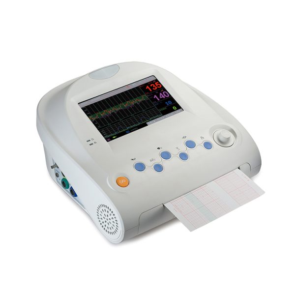 Sistema de análisis CTG médico Monitor de latidos cardíacos de bebé cardiotocógrafo / Monitor fetal materno con carro MSLBD332