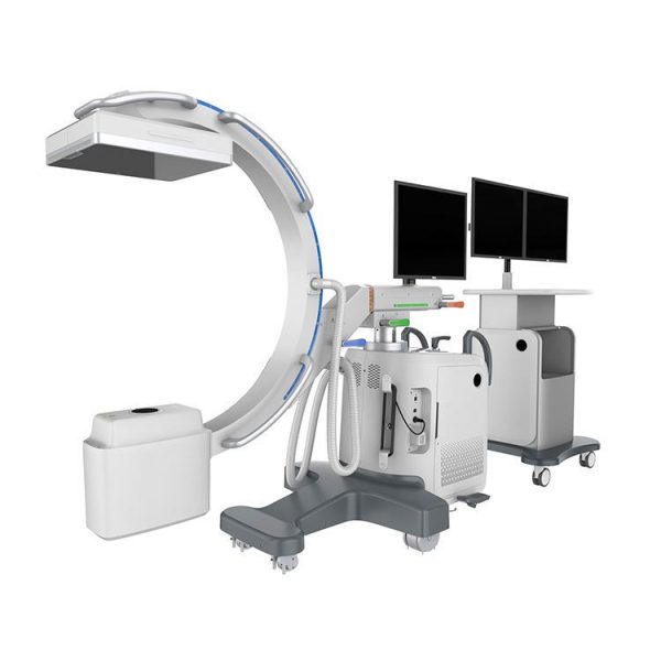 Sistema de brazo en C móvil de fluoroscopia de sistema de brazo en C digital médico de 5 kW MSLCX20