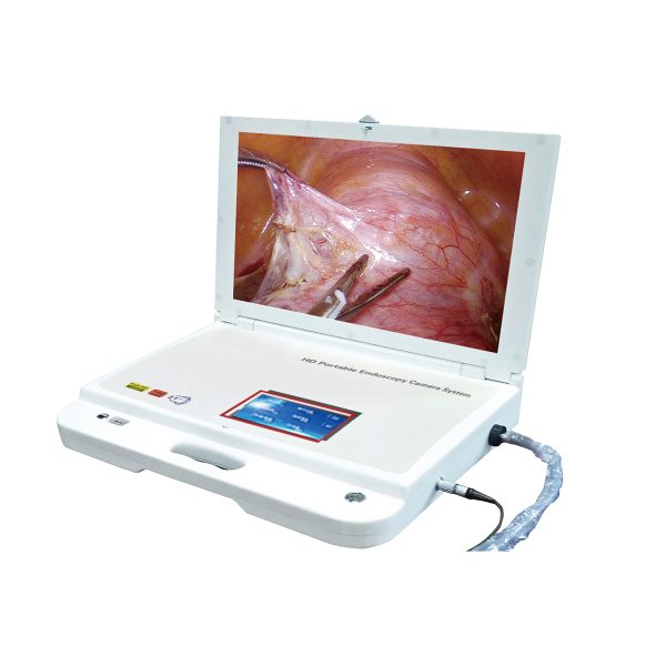 Sistema de cámara de endoscopia de 17 pulgadas y 21 pulgadas con fuente de luz LED y grabadora HD MSLED08