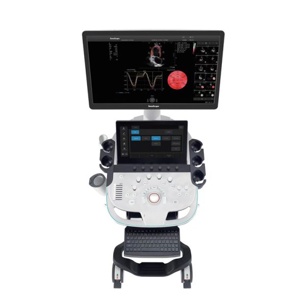Sistema de diagnóstico ultrasónico médico de instrumento de ultrasonido AI de élite P12 de SonoScape Máquina de ecocardiografía Máquina de eco