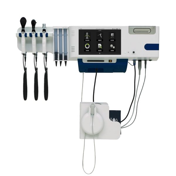 Sistema de pared integrado Otoscopio endoscopio set de diagnóstico MSLBG05