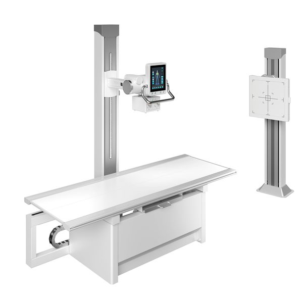 Sistema de radiografía digital de piso a techo DR barato MSLHX37 en venta