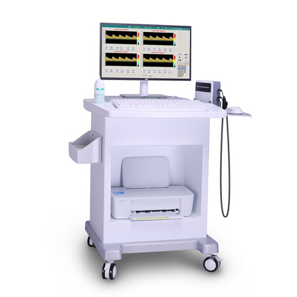 Sistema Doppler transcraneal para la detección de vasos intracraneales y del cuello. Instrumento TCD de un solo canal y cuatro profundidades.