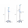 Soporte de infusión, poste de suero, equipo médico, mobiliario hospitalario, poste de suero de acero inoxidable, poste de suero ajustable en altura, moderno, garantía de 12 meses.