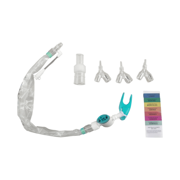 Tubo de succión de esputo para cuidado oral desechable quirúrgico de hospital Tubo de succión cerrado médico de 24 horas para recién nacidos MSLDV431
