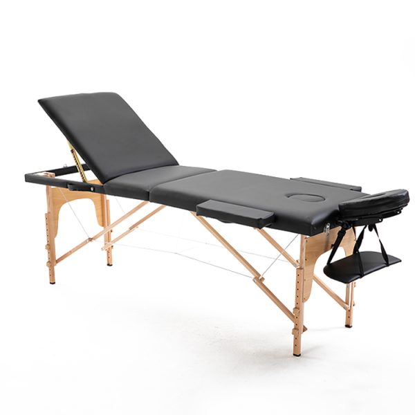 Venta Caliente Mesa de Masaje Plegable Portátil Ajustable de 3 Secciones Para Spa
