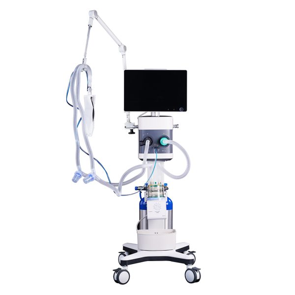 Ventilador de alta calidad para niños/adultos, máquina de ventilación para hospital de UCI con pantalla de 18.5 pulgadas MSLPV15.