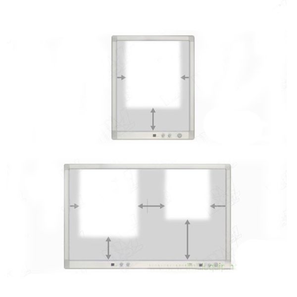 Visor de películas médicas LED inteligente serie MSLI300