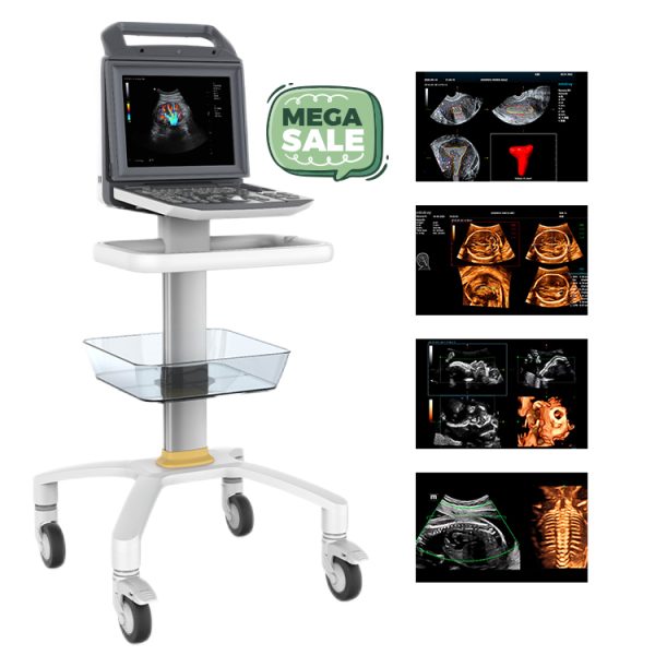 Zoncare precio barato máquina de ultrasonido de 3d portátil de mano médica para animales MSLCU45