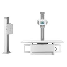 Sistema de rayos X de diagnóstico médico montado en el piso y mesa fija (50KW DR) SHO-DDX03 Series