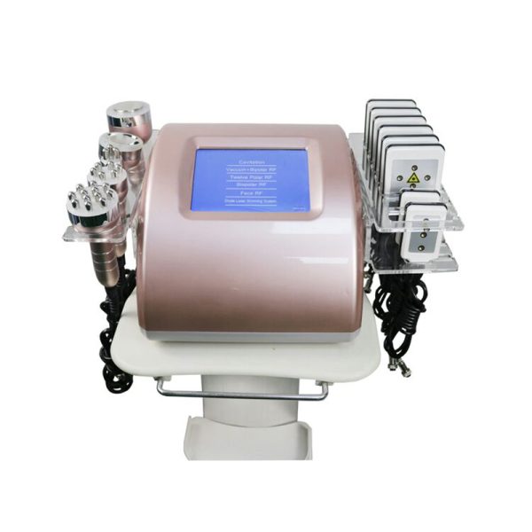 6 en 1 Cavitación RF máquina de adelgazamiento del cuerpo