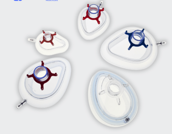 Máscara de anestesia de PVC