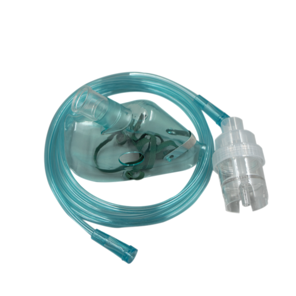 Máscara nebulizadora con tubo