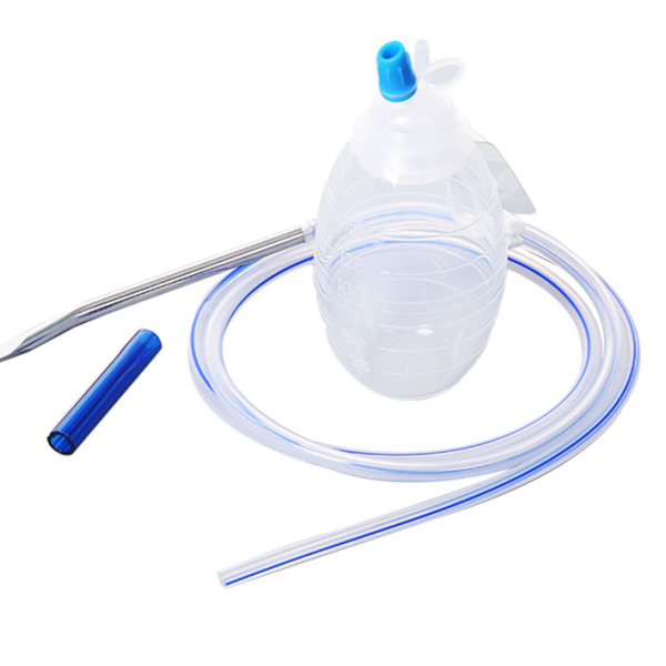 Sistema de drenaje de silicona